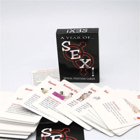 various poses sex cards a year of sex for adult sexy game cards sets bedroom commands flirt