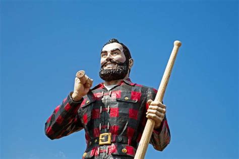 The Strangest Roadside Attraction In Every State Paul Bunyan Stephen