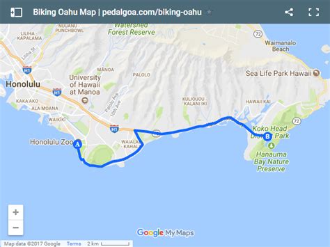 How To Get To Hanauma Bay By Bike Bike Snorkel Tour