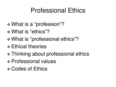 Ppt Professional Engineering Ethics Lecture Notes Powerpoint