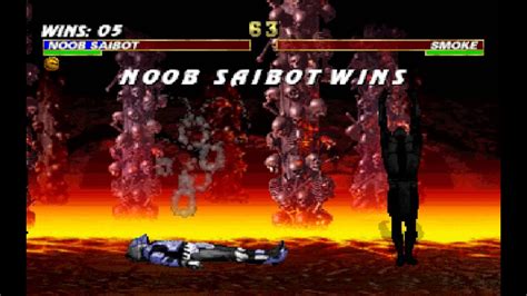 Mortal Kombat Trilogy Noob Saibot Arcade Ladder Youtube
