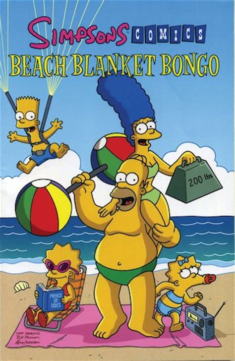 Simpsons Comics Beach Blanket Bongo Scholastic Shop