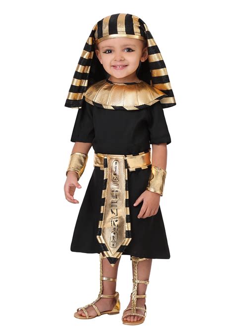 Fantasia De Faraó Egípcio Para Crianças Toddlers Egyptian Pharaoh