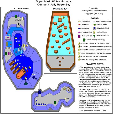 26 Super Mario 64 Map Maps Database Source