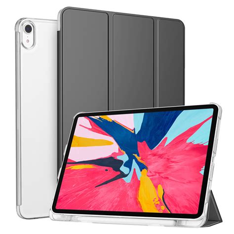 Fintie Ipad Pro 11 Inch Translucent Case With Apple Pencil Holder