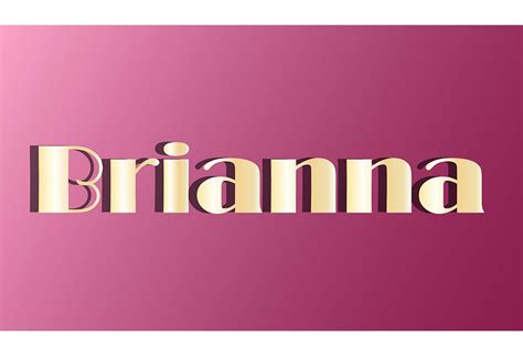 Brianna Girl Name Meaning Origin Popularity And Similar Names