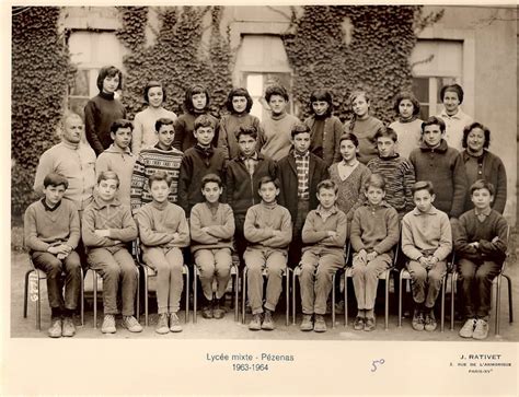 Photo De Classe Classe De Me De Lyc E Jean Moulin Copains D Avant