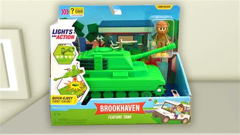 Roblox Brookhaven 🏡rp New Tank Toy Unboxing Devseries Feature Tank Toy