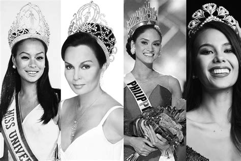 A Look Back On The Four Filipina Miss Universe Queens Tatler Asia