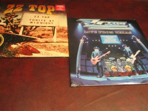 Zz Top Live Set From Texas And Live Greatest Hits From Around The World 4 Lp Set 190296992193 Ebay