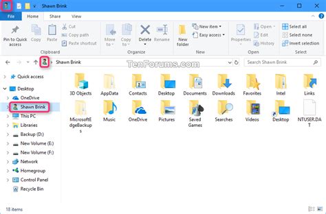 Change Default Icon For Users Files In Windows 10 Tutorials