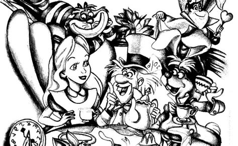 On our site you can find the largest number of images about alice and her adventures. Adult Alice In Wonderland Coloring Pages | Top Free ...