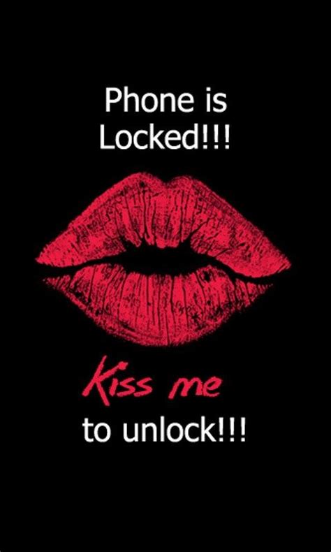 Here you can get the best dont touch my phone wallpapers for your desktop and mobile devices. "Phone is locked!!! Kiss me to unlock!!!" With lips background/wallpaper | Locked wallpaper ...