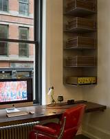 Corner Desk With Shelves Above Photos