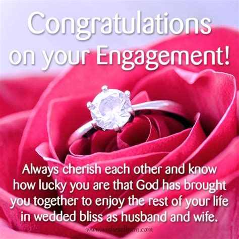 Engagement Wishes And Congratulation Messages ~