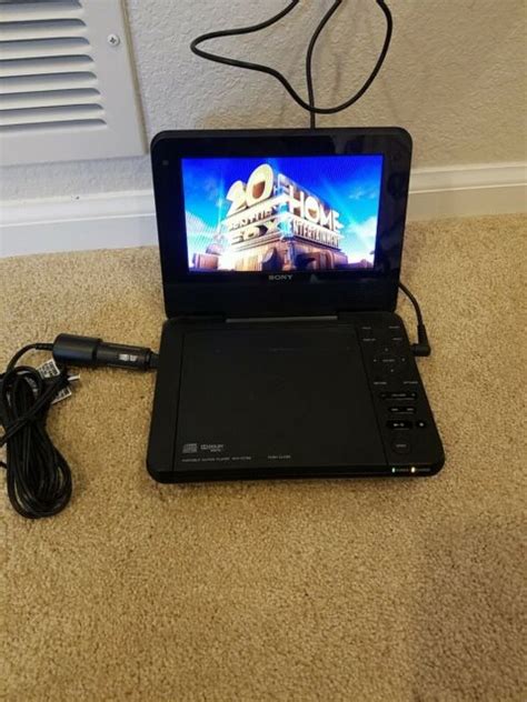 Sony Dvp Fx780 Portable Dvd Player With Screen 7 For Sale Online Ebay