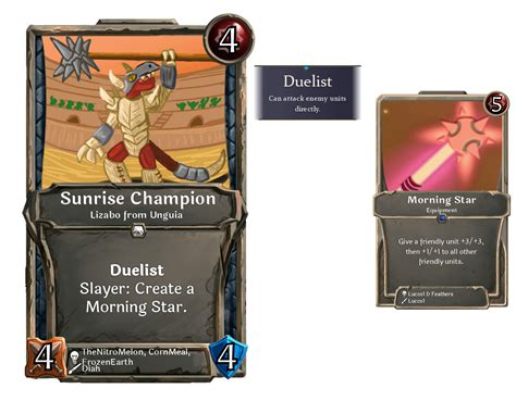 Card Sunrise Champion Rcollectivecg
