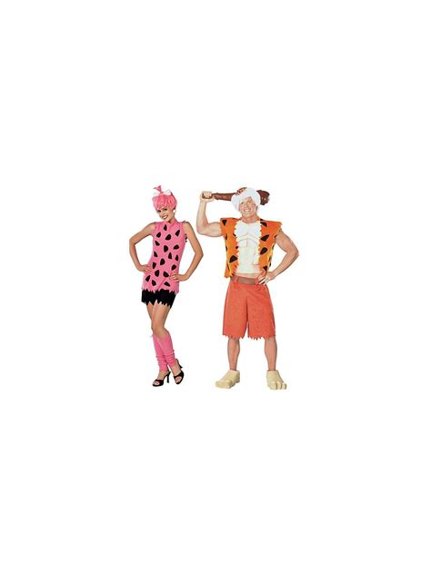 Pebbles Flintstone Couple Couples Costumes Cartoon Character Costume
