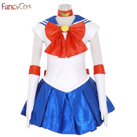 Buy Anime Sailor Moon Costume Tsukino Usagi Dress