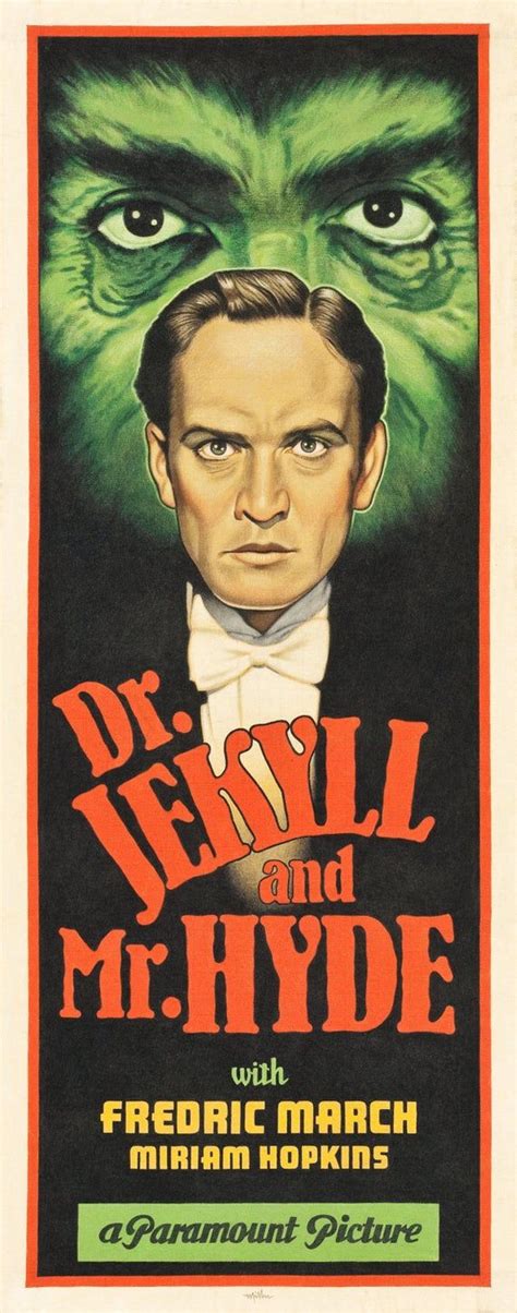 Hyde is really just as much the story of gabriel john utterson, a lawyer and good friend of dr. Dr Jekyll and Mr Hyde reproduction poster print in 2020 ...