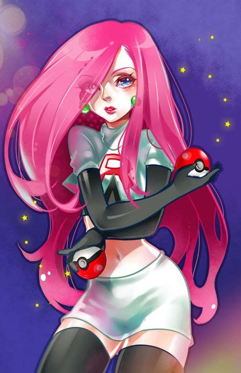 Jessie Team Rocket Pokemon Fanart 캐릭터 일러스트 포켓몬 포켓몬스터