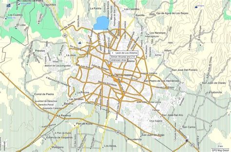 Blog Cartografia Gps Mapa De Guanajuato Incluye Ciudades Como Celaya