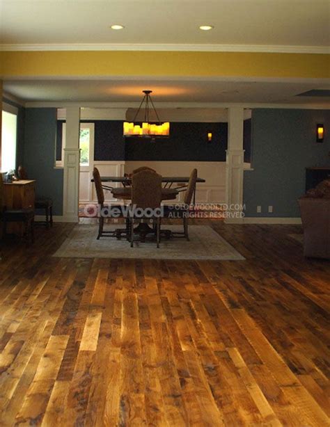 Antique Reclaimed Wide Plank Flooring From Olde Wood Limited