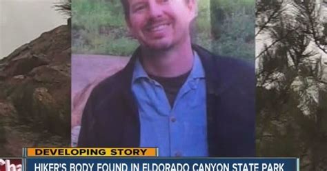 missing hiker s body found at eldorado canyon