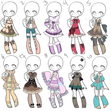 Outfit Adopts 29 Closed By Canaddicted On Deviantart