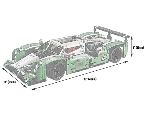 Lego Set 42039 1 24 Hours Race Car 2015 Technic Rebrickable Build