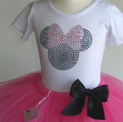 6 5 Pink Minnie Mouse Rhinestone Iron On Transfer On Luulla