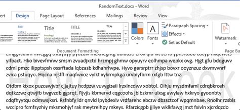 How To Add A Watermark To A Document In Word 2013