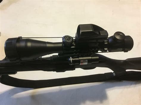 Pinty 3 In 1 Hunting Rifle Scope 4 12x50mmeg Rangefindertactical