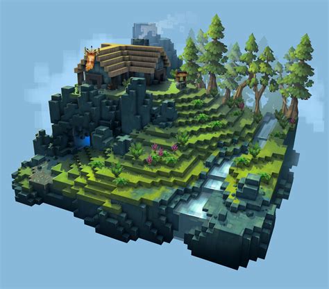 We have loads of games that feature voxel graphics. voxel art game assets - Google Search | Bâtiments ...