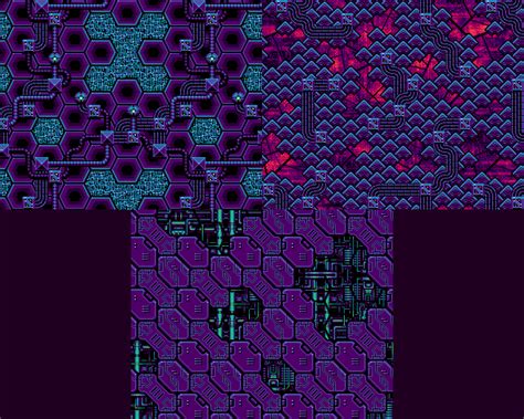 Space Merc Redux Techno Dungeon Backgrounds