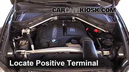 Here's how to use the jump. How to Jumpstart a 2007-2013 BMW X5 - 2013 BMW X5 xDrive35i 3.0L 6 Cyl. Turbo