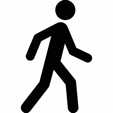 Ambulation Exercise Sign Stroll Strolling Walk Walking Icon