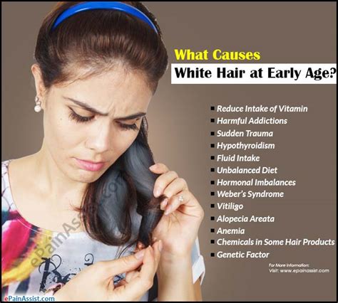 White hair often belongs to elderly people. What Causes White Hair at Early Age & Remedies for It?