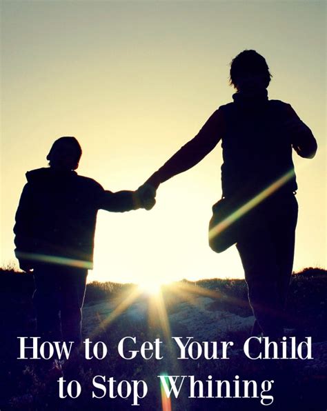 Parents How To Get Your Child To Stop Whining