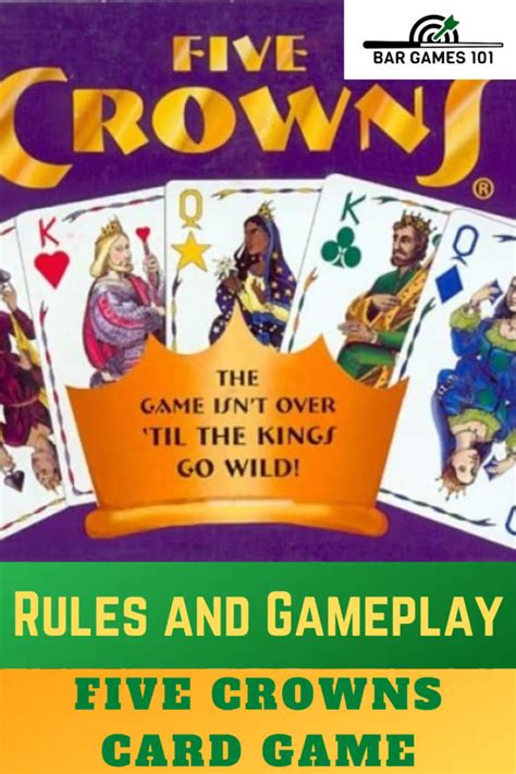 How To Play Five Crowns Card Game Official Rules Bar Games 101