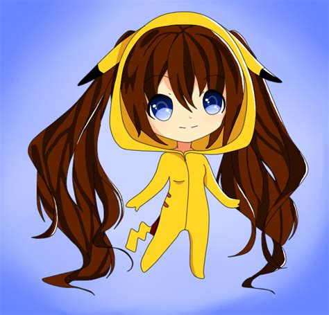 Chibi Pikachu Girl By Natasha Anita94 On Deviantart
