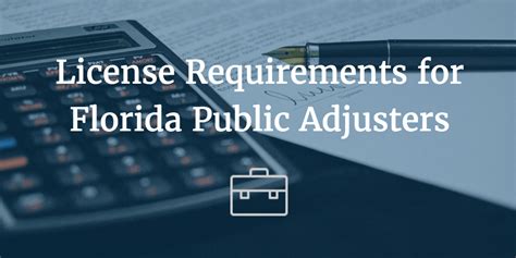 Florida Public Adjuster Licensing A 2017 Guide Surety Bond Insider