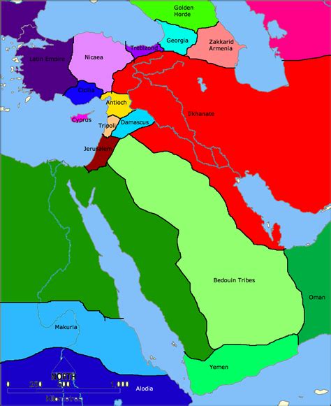 Historical Maps Of The Middle East