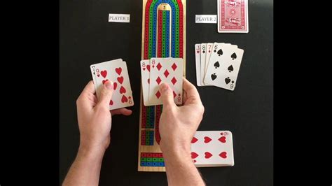 How To Play Cribbage 2 Players Youtube Cribbage Two Person Card