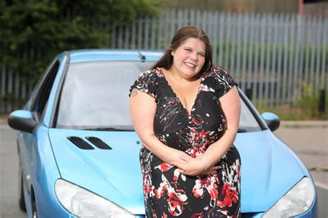 woman saved by 38jj breasts after car crashes into her