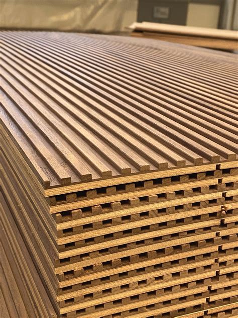 Machining Milled Panels Panels In 2021 Wood Slat Wall Interior
