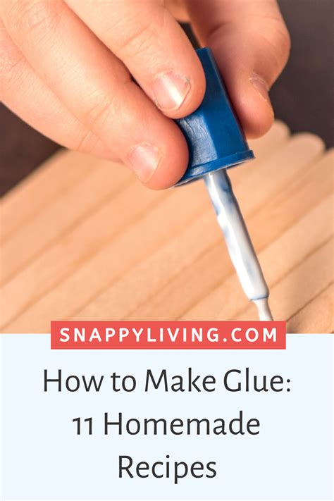 How To Make Glue 11 Homemade Recipes How To Make Glue Homemade