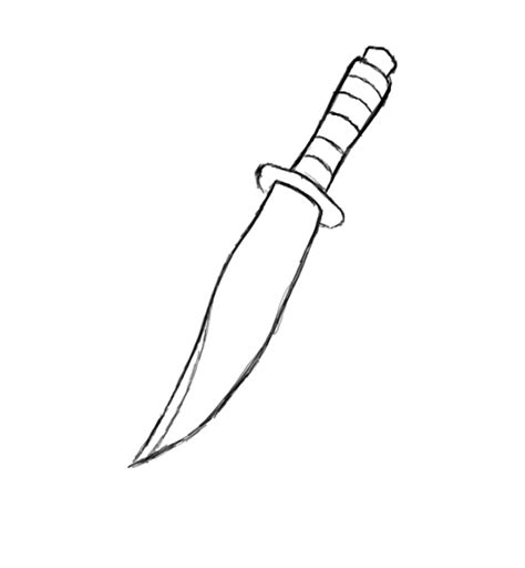 Position the shapes on a diagonal slant, one on top of the other. Knife coloring, Download Knife coloring for free 2019