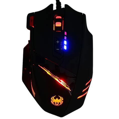 Zelotes C 12 Wired Usb Optical Gaming Mouse 7 Led Lights 12 Key