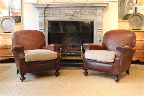 Find the range of stylish armchair for your workspace or office. Very comfortable Pair of 1920s English Leather Armchairs ...
